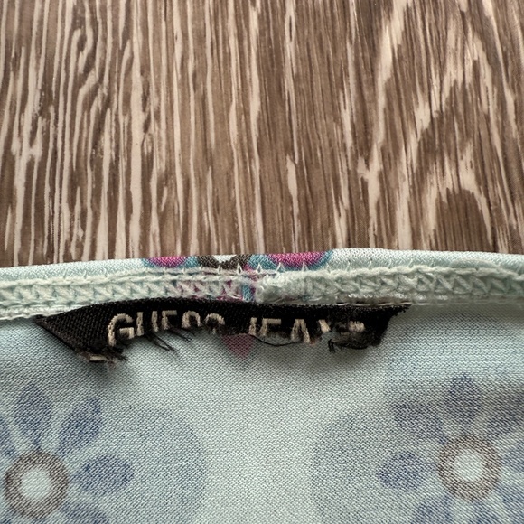 Super Cute Vintage Y2K Guess Jeans Mini Floral Summer Dress Brand: Guess Jeans - Picture 4 of 5